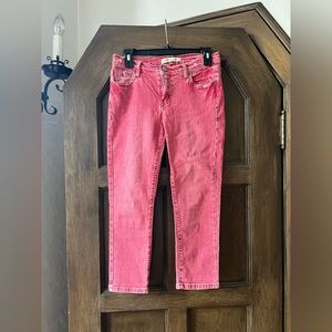 Red Washed Detail Jean